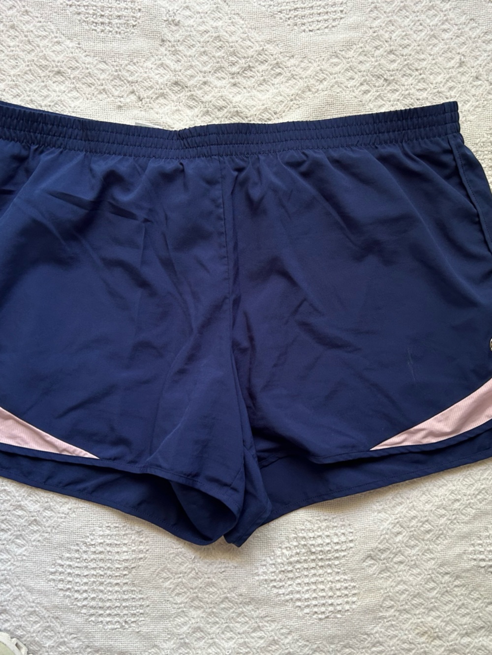 Lilly Pulitzer Navy and Light Pink Women's Ocean Trail Shorts